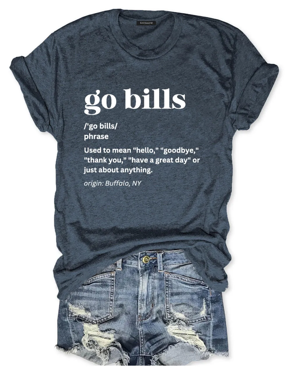 Go Bills Football T-Shirt