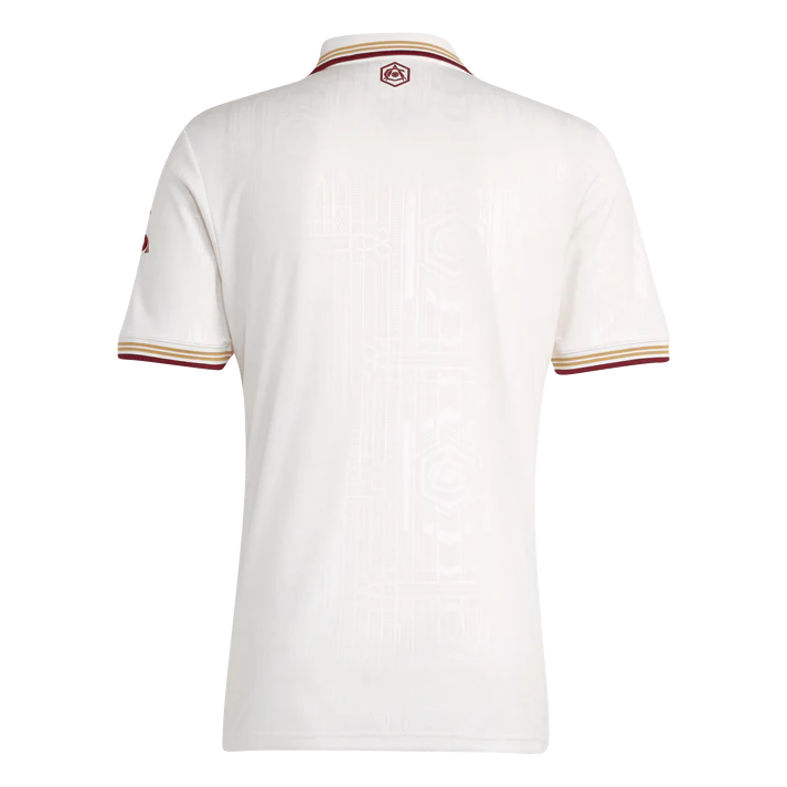 Arsenal 25/26 Third Soccer Jersey | White-Red | Men's