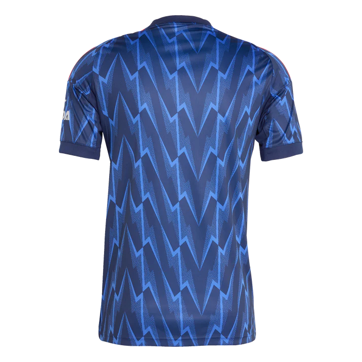 Arsenal 25/26 Away Soccer Jersey | Night Indigo-Grey Two | Men's