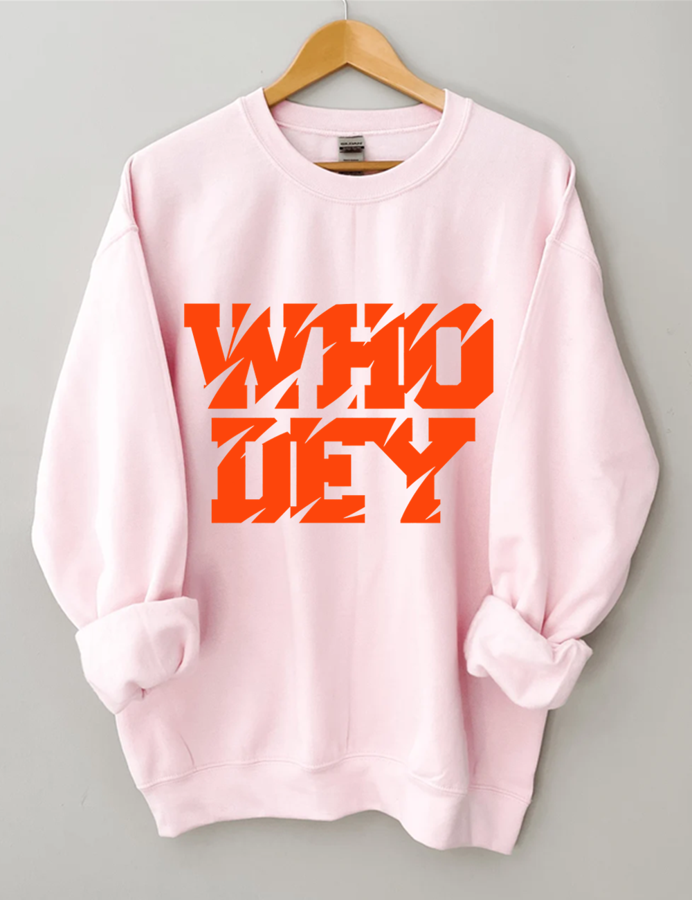 Who Dey Bengals Football Sweatshirt