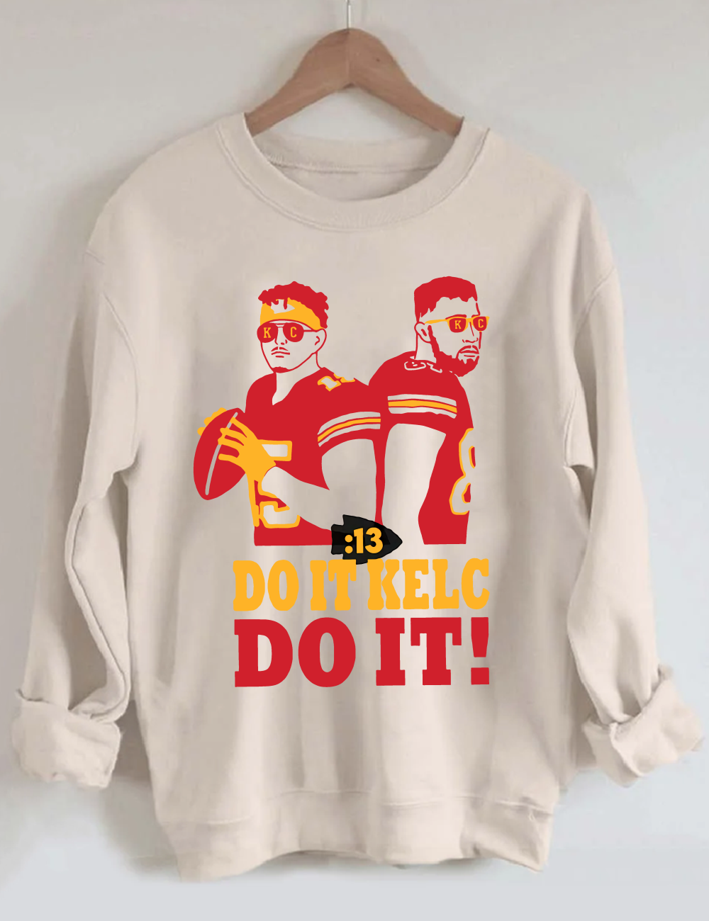 [Pre Sale] 13 Second Kansas City Chiefs Football Sweatshirt