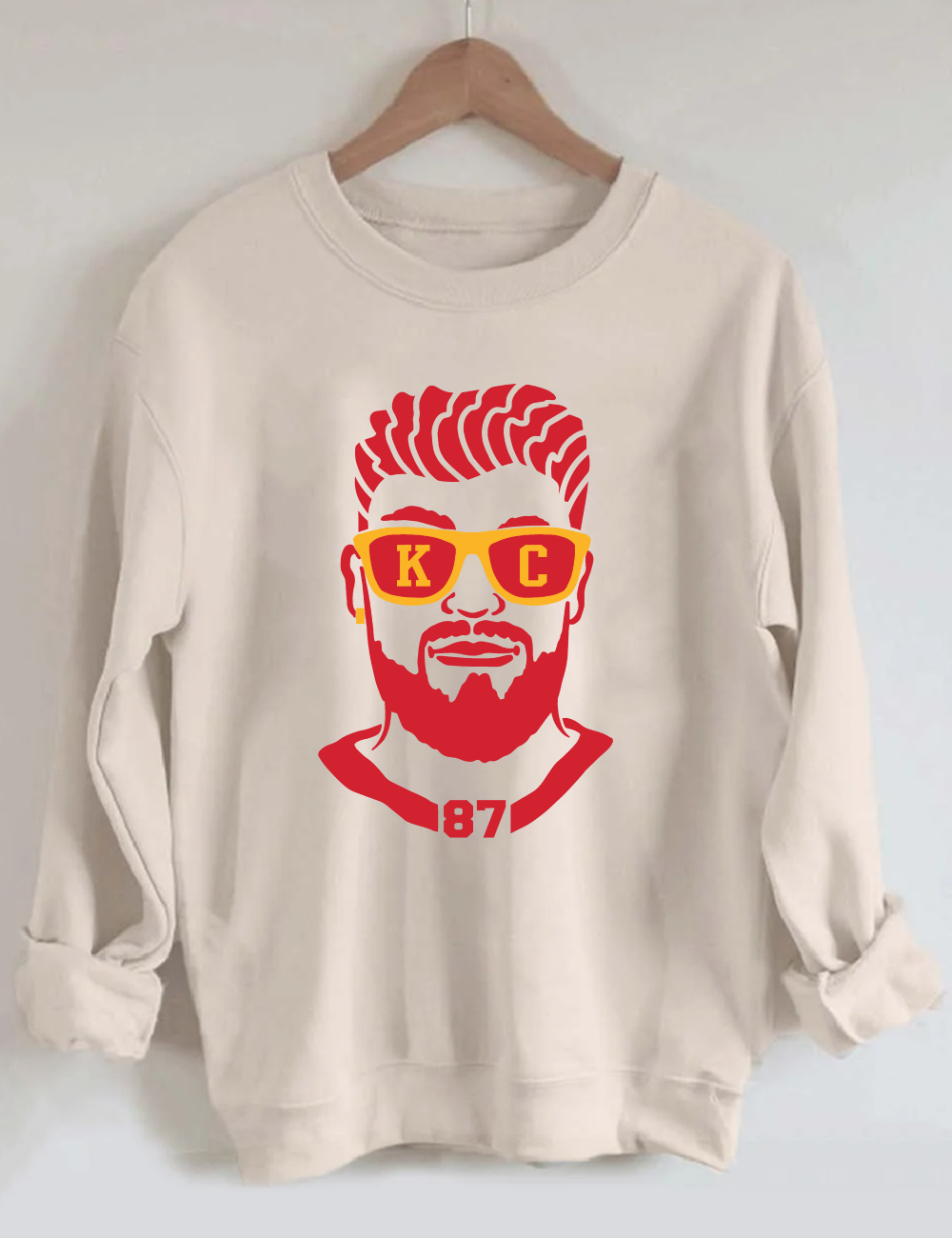 KC Chiefs Football Sweatshirt