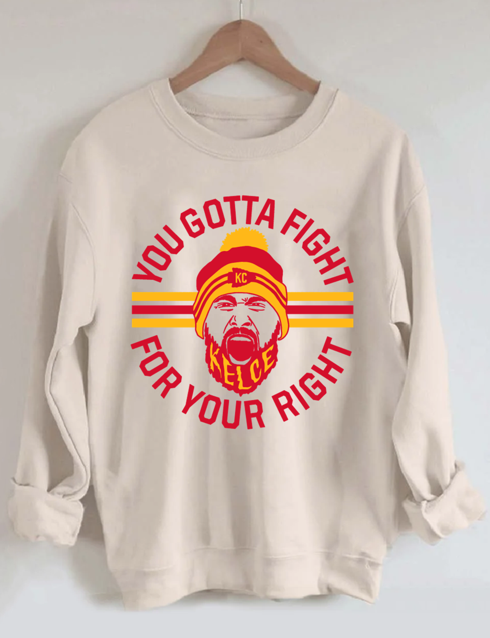 KC Chiefs Football Sweatshirt