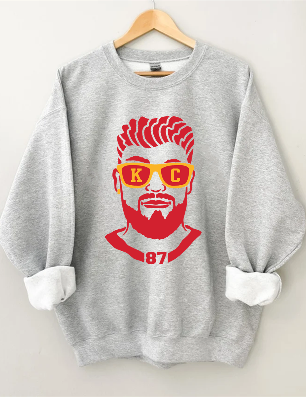 KC Chiefs Football Sweatshirt