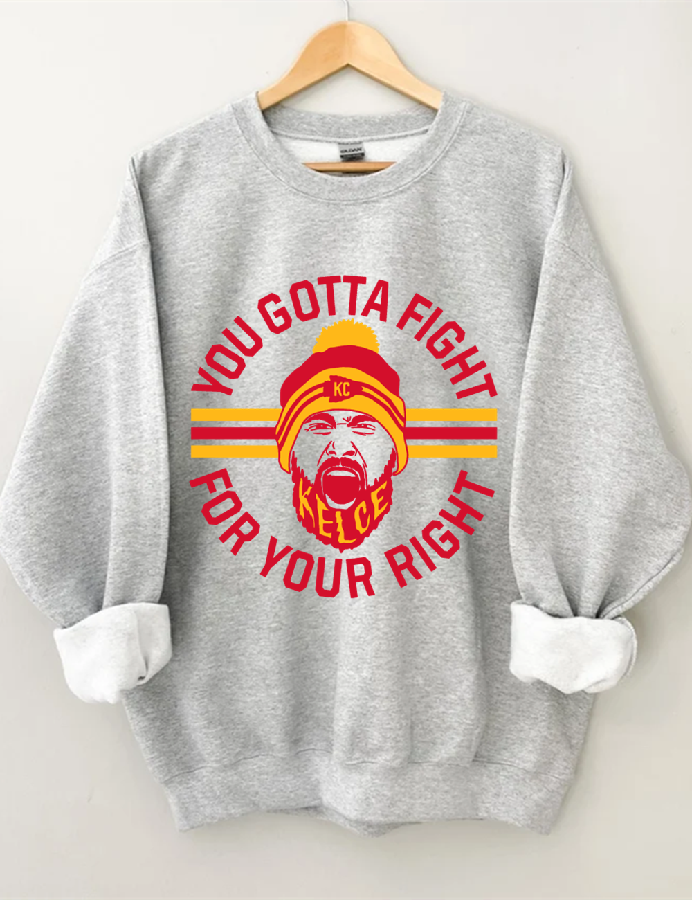 KC Chiefs Football Sweatshirt