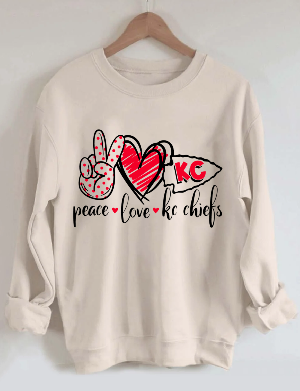 Chiefs Red Kingdom Football Sweatshirt