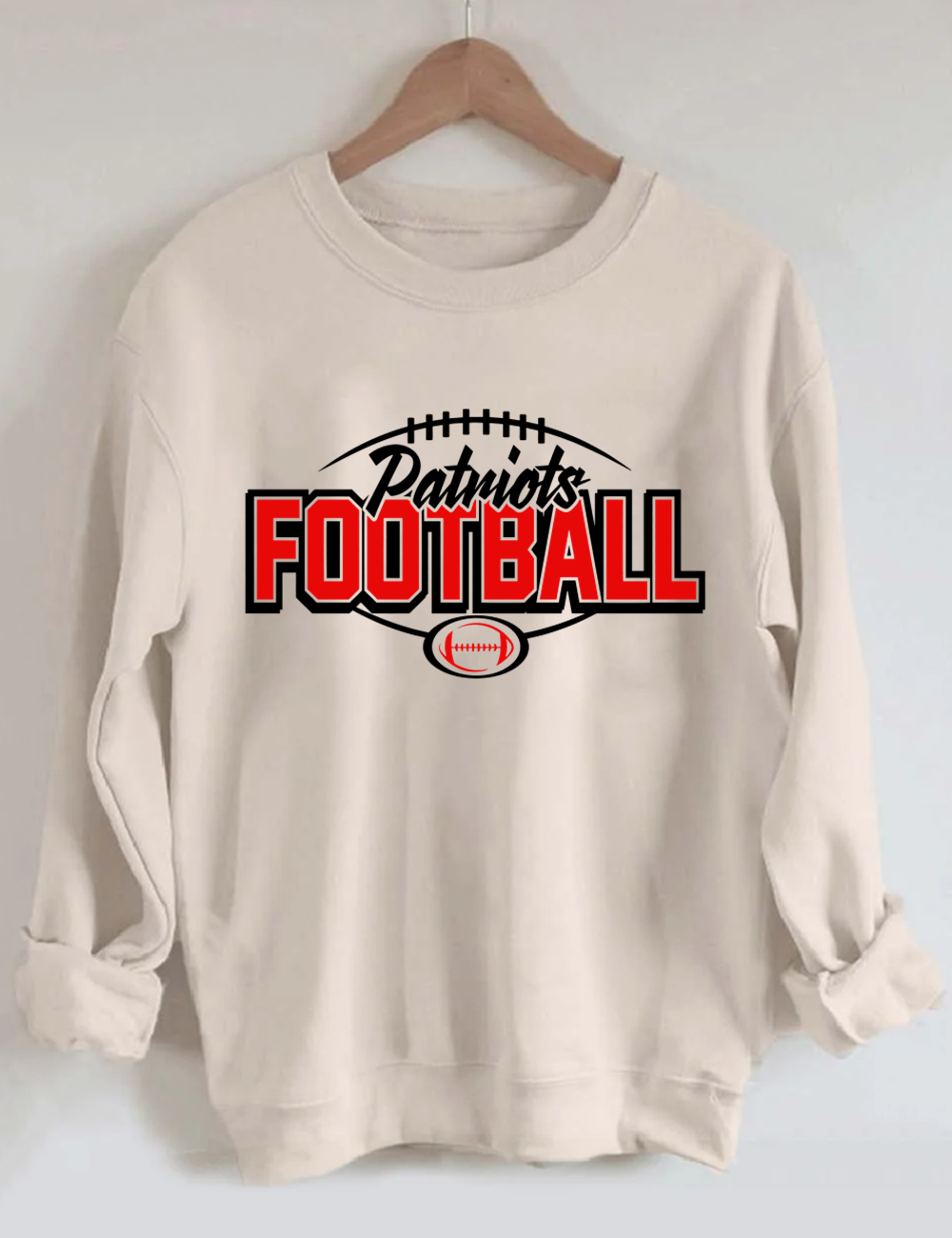 New England Patriots Football Sweatshirt
