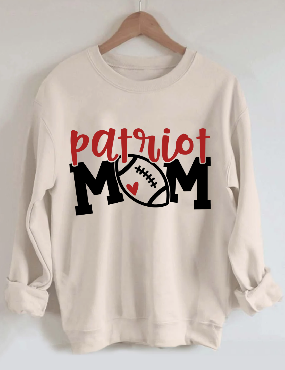 New England Patriots Mom Football Sweatshirt