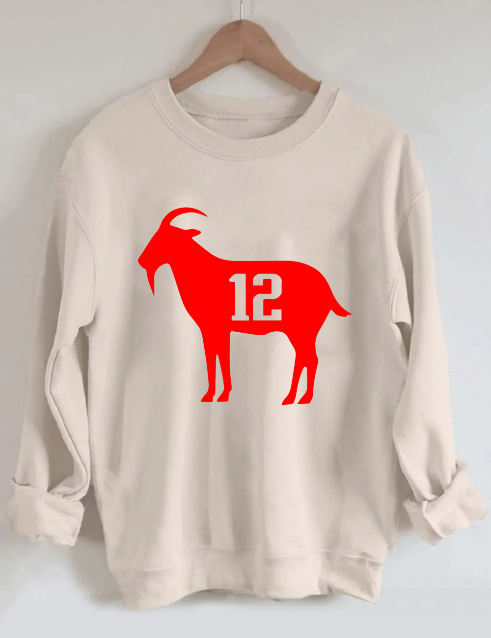 Brady Goat 12 Football Sweatshirt