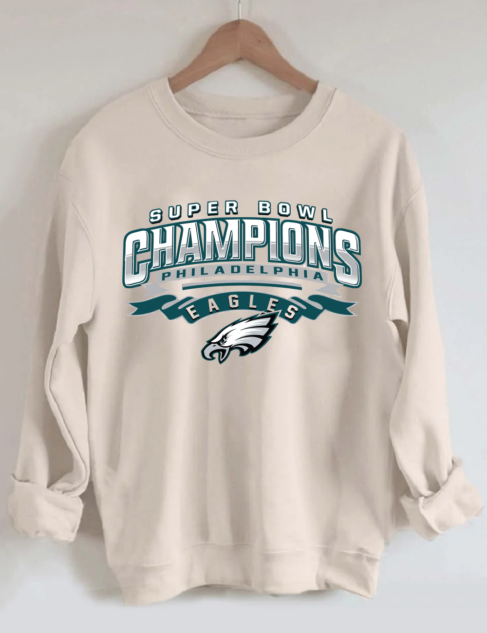 Super Bowl Champions PA Eagles Football Sweatshirt