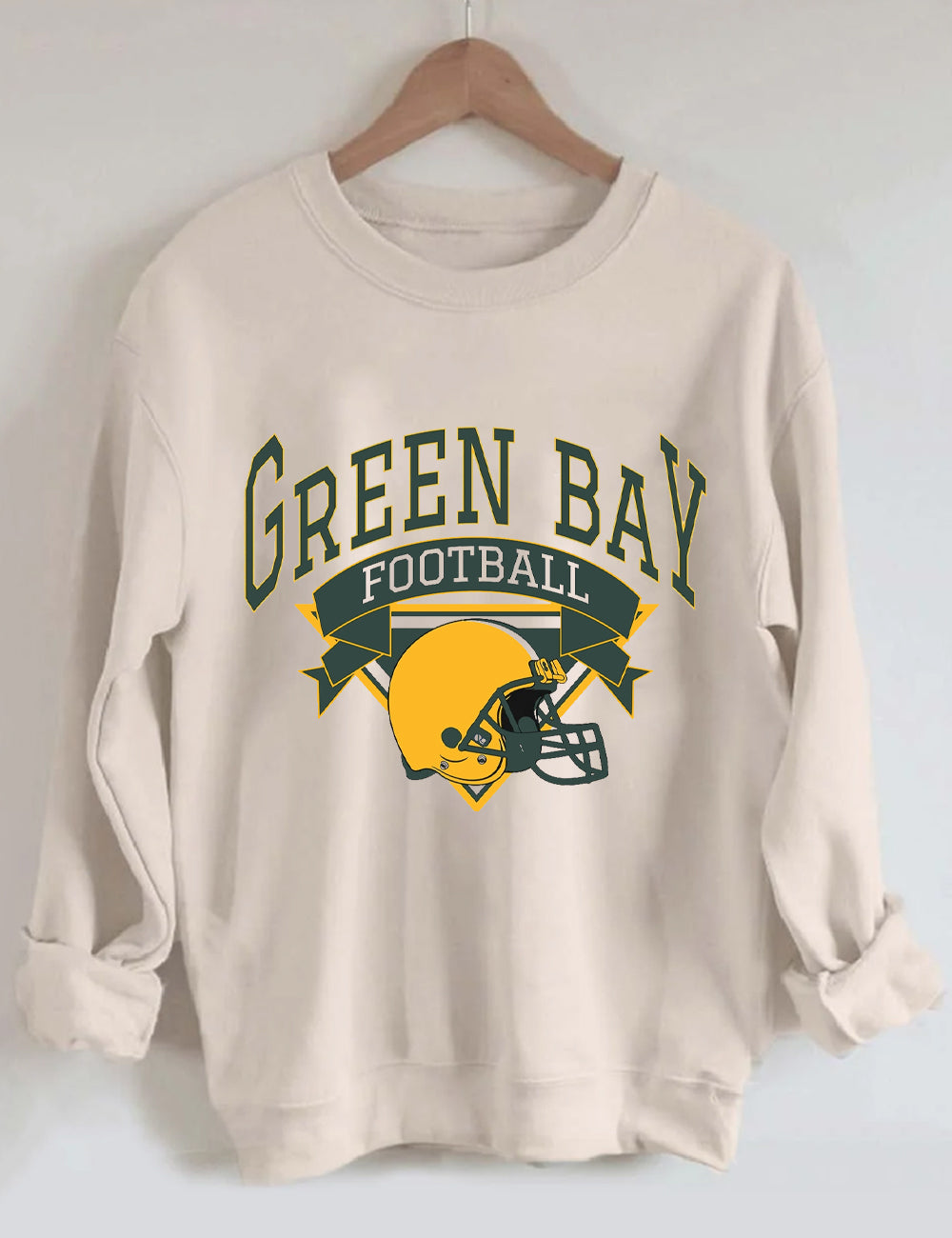 Retro Green Bay Football Sweatshirt