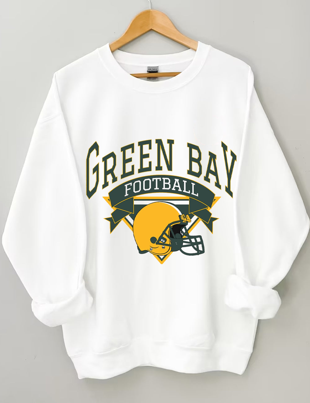 Retro Green Bay Football Sweatshirt