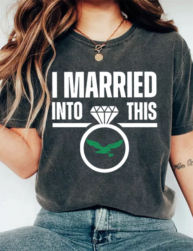 I Married to This Eagles Vintage T-Shirt