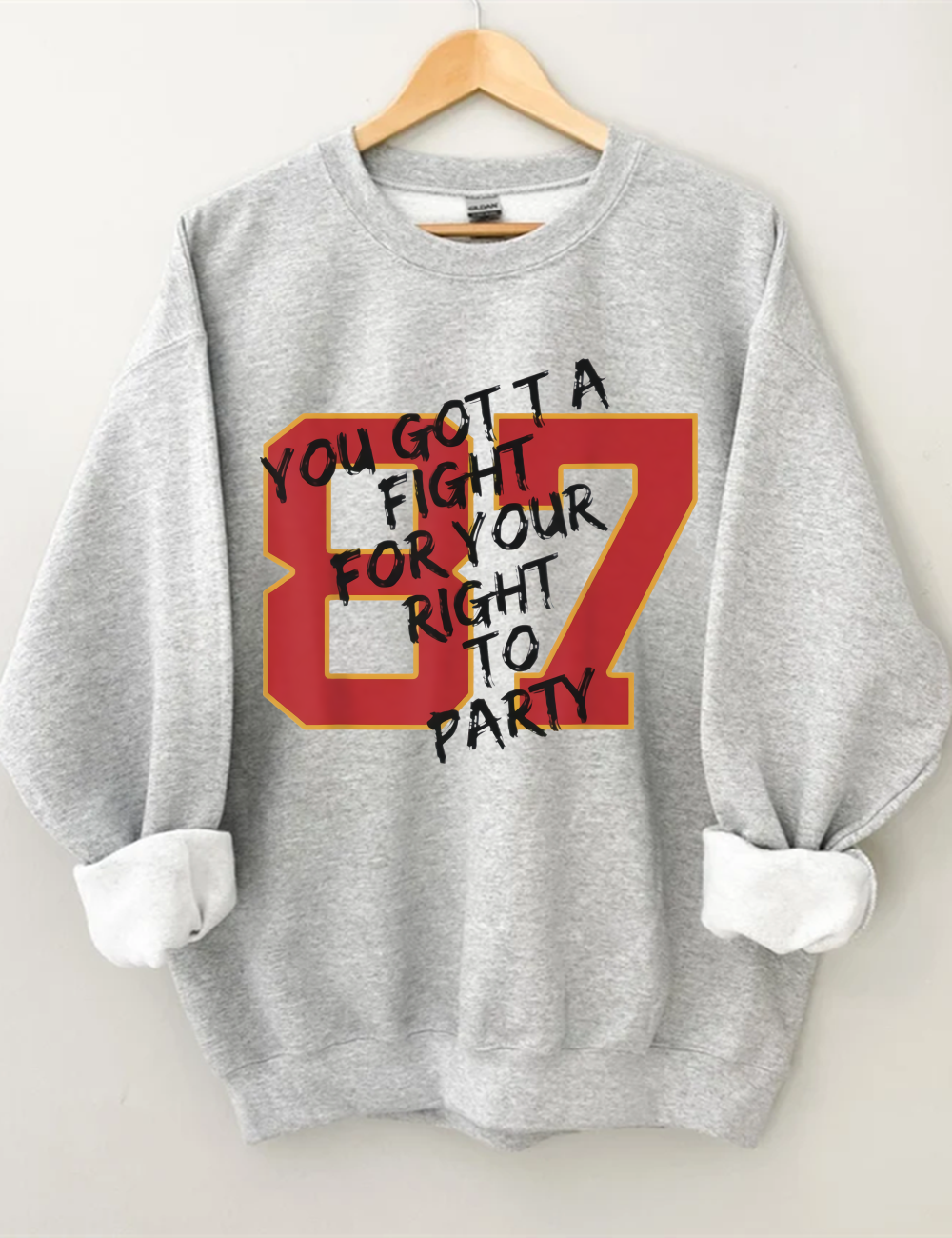 Fight For Your Right To Party Football Sweatshirt