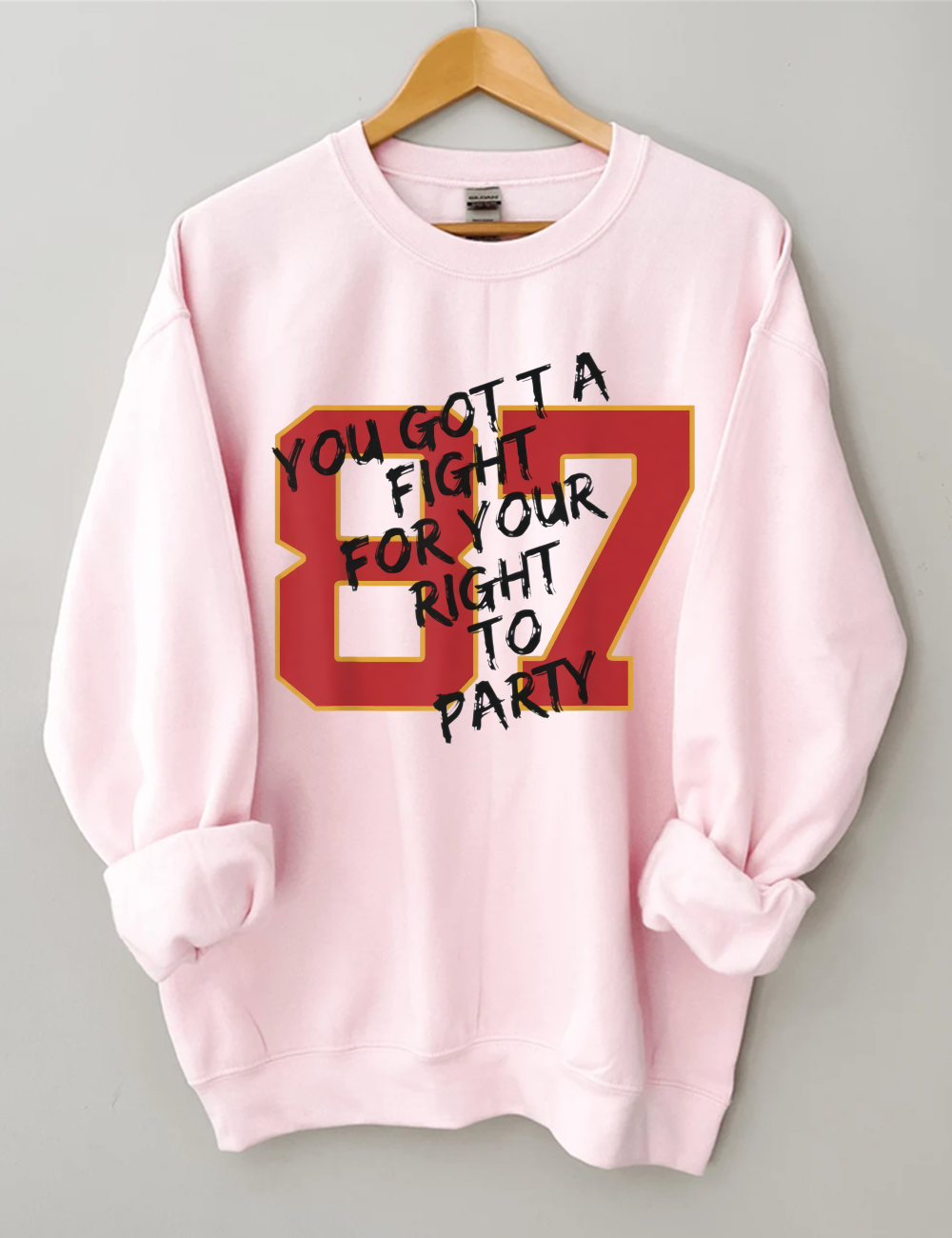 Fight For Your Right To Party Football Sweatshirt