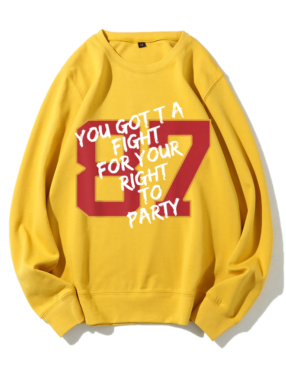 Fight For Your Right To Party Football Sweatshirt