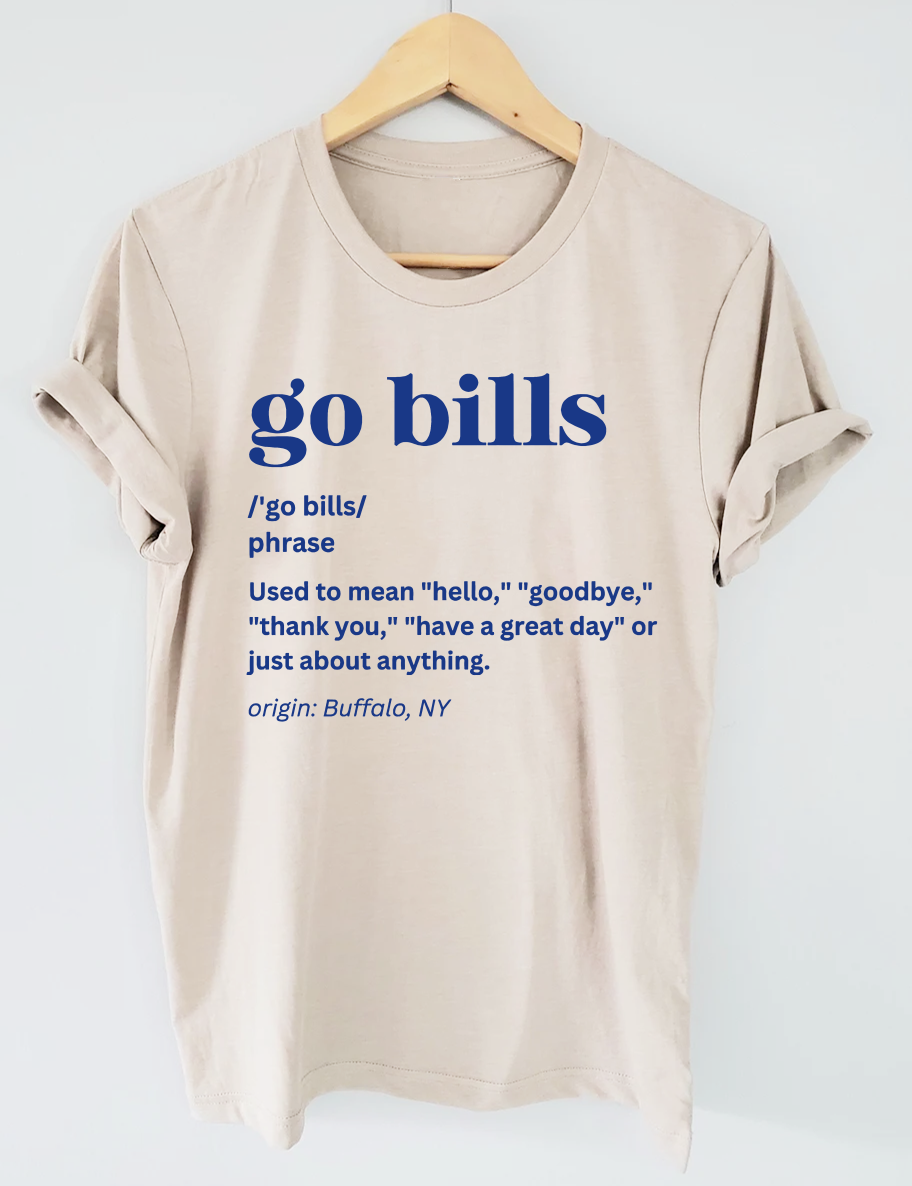 Go Bills Football T-Shirt