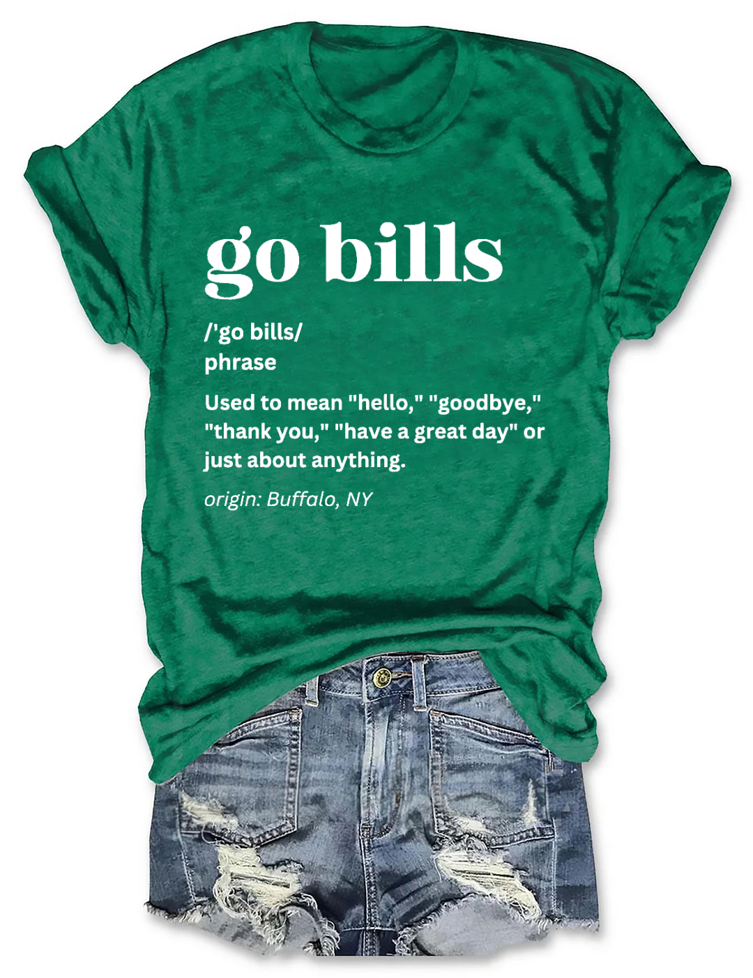 Go Bills Football T-Shirt