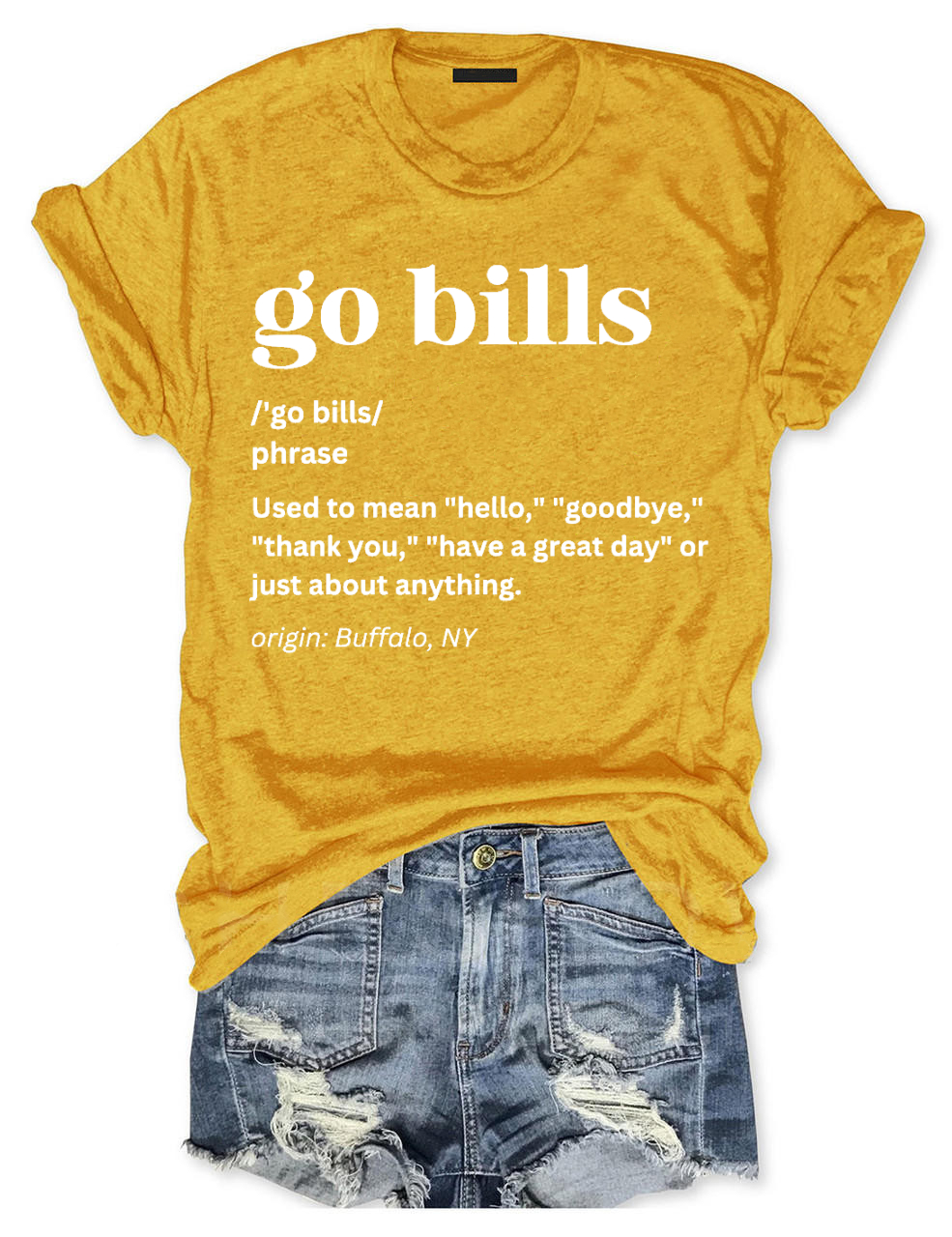 Go Bills Football T-Shirt