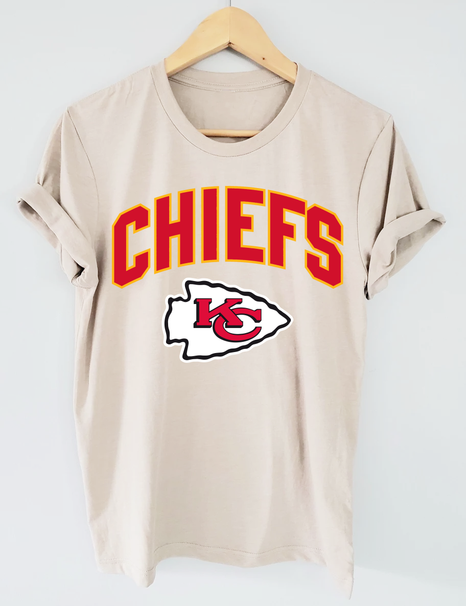 Retro Kansas City Chiefs Football T-Shirt