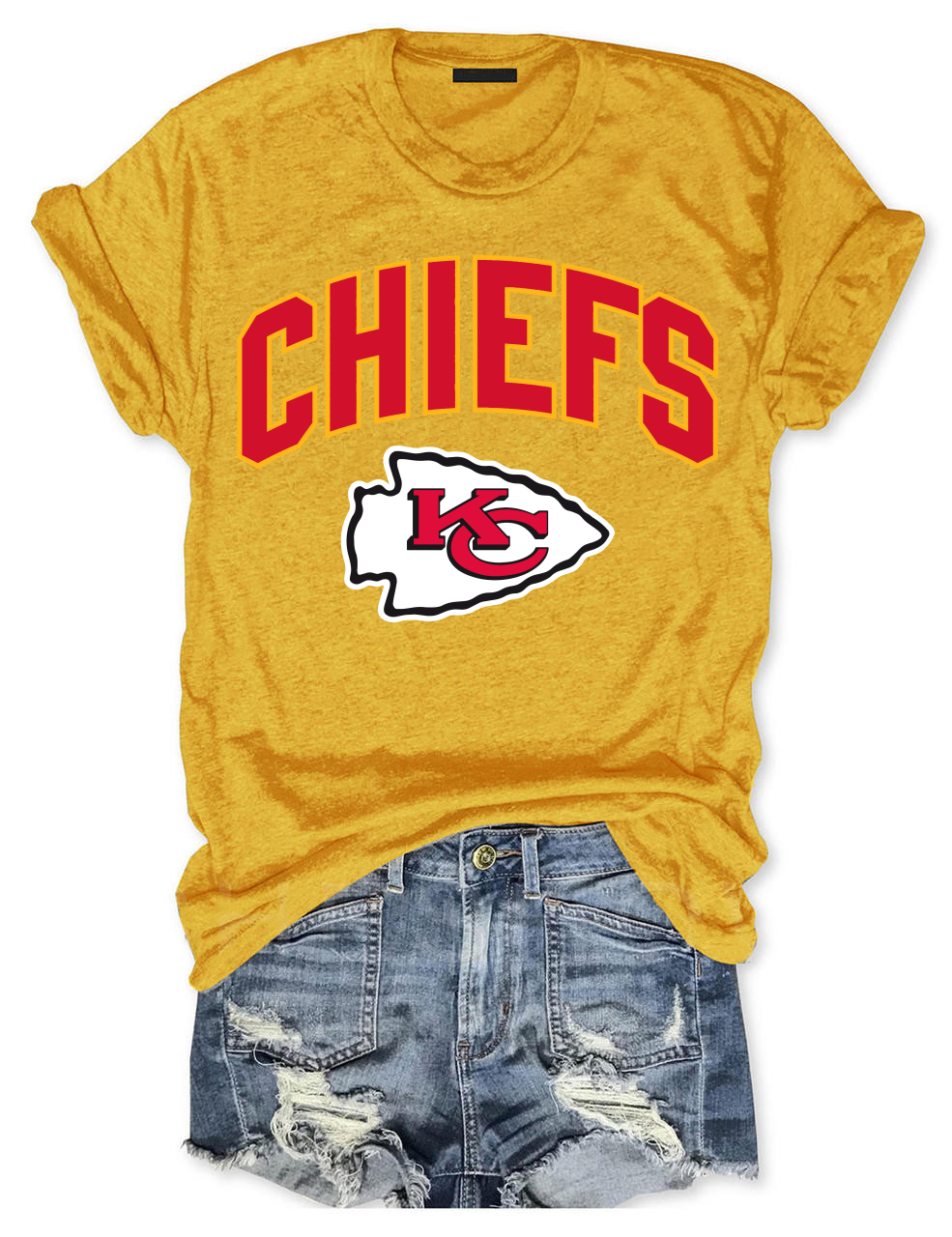 Retro Kansas City Chiefs Football T-Shirt
