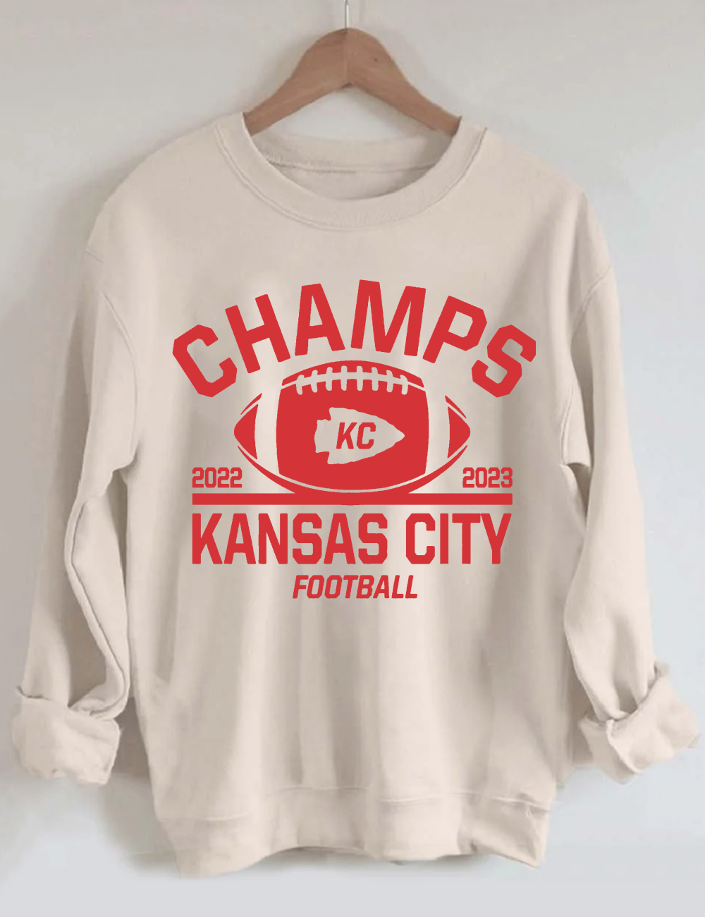 Kansas City Champs Football Sweatshirt
