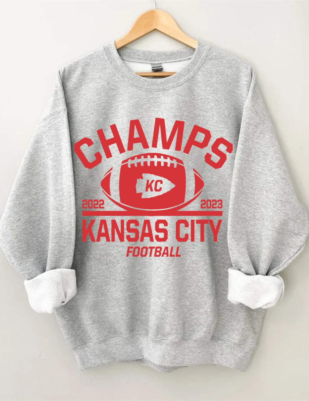Kansas City Champs Football Sweatshirt