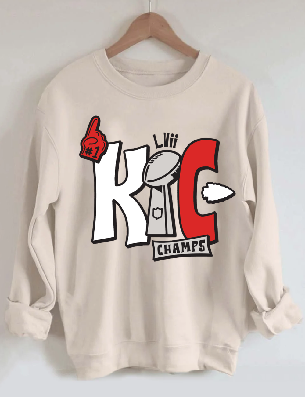KC Champs Football Sweatshirt