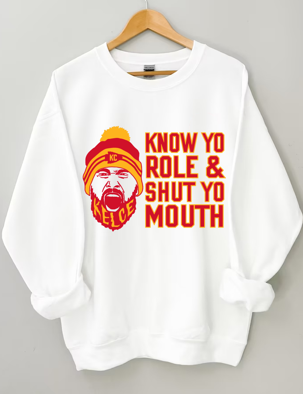 Retro KC Chiefs Mahomes Football Sweatshirt