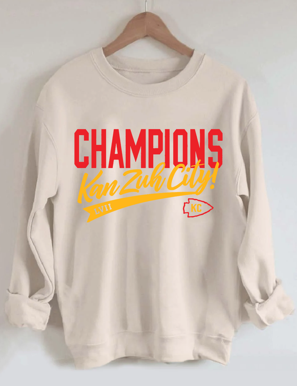 KC Champions KanZuhCity Football Sweatshirt
