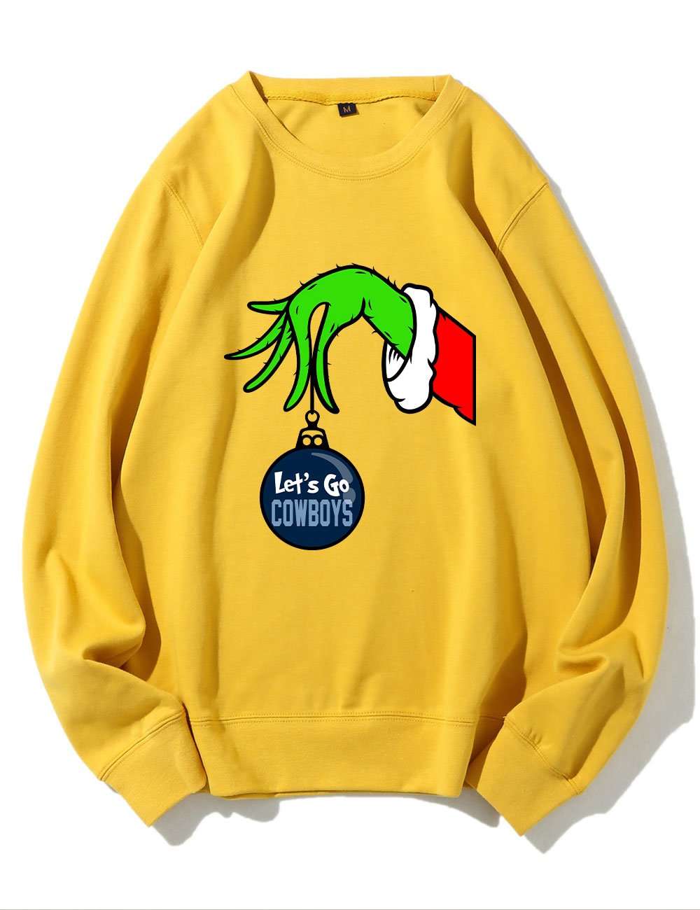 Grinch Cowboys Christmas Sweatshirt