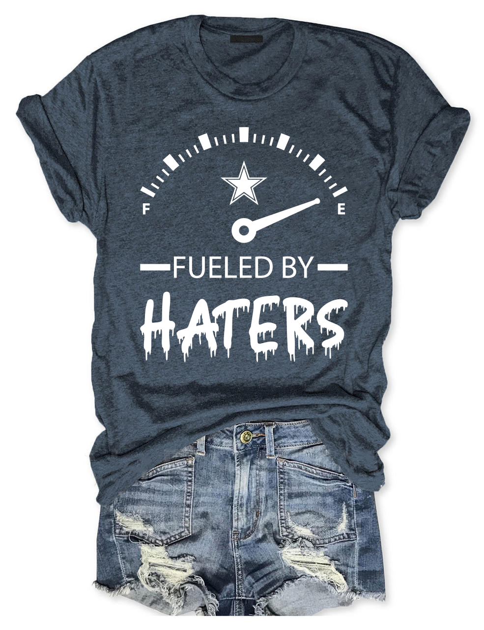 Cowboys Fueled by Haters Football T-Shirt