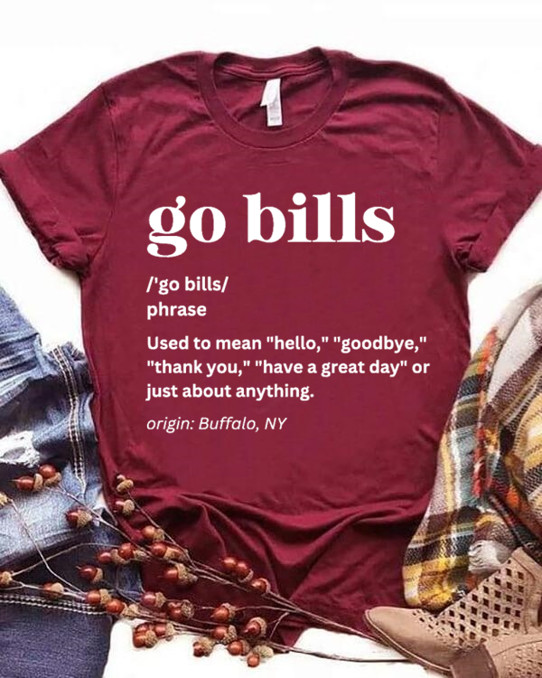 Go Bills Football T-Shirt