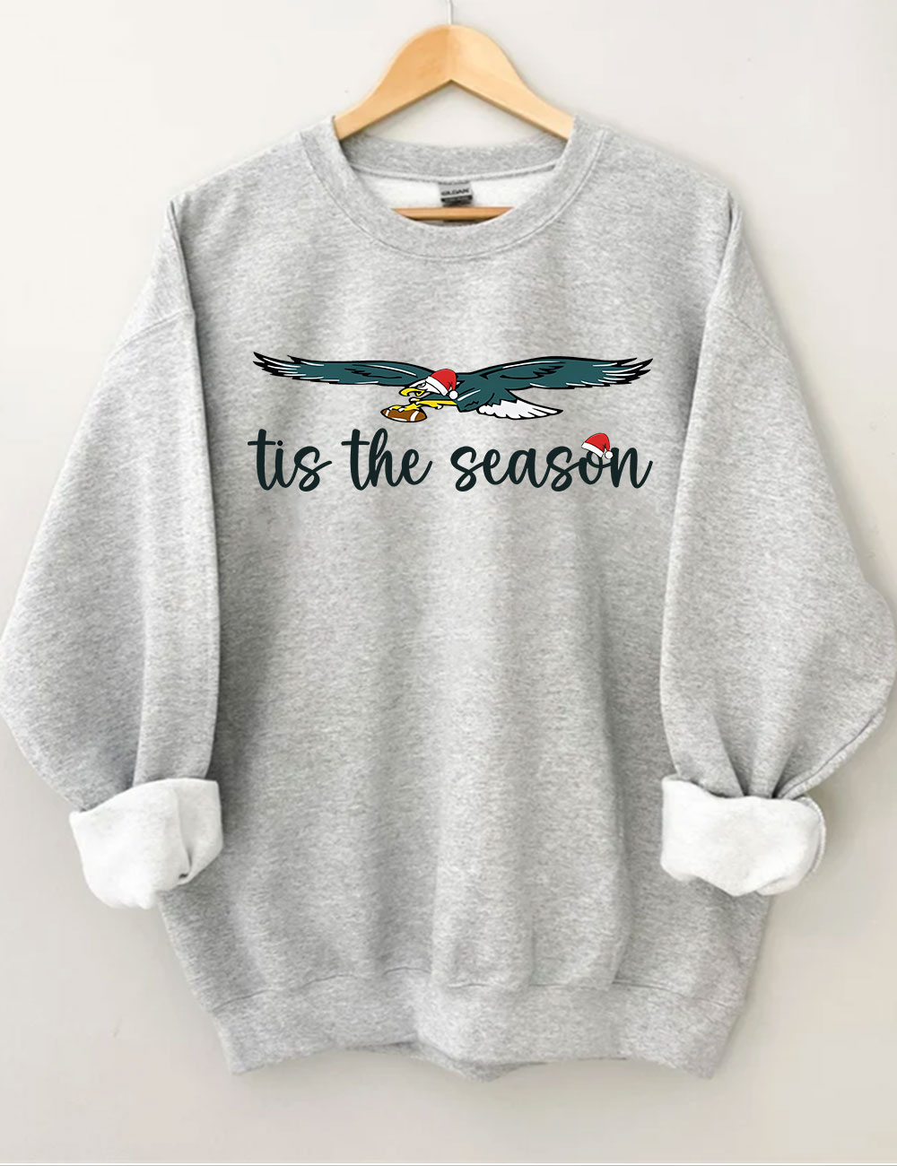 Tis The Season Philadelphia Christmas Football Sweatshirt