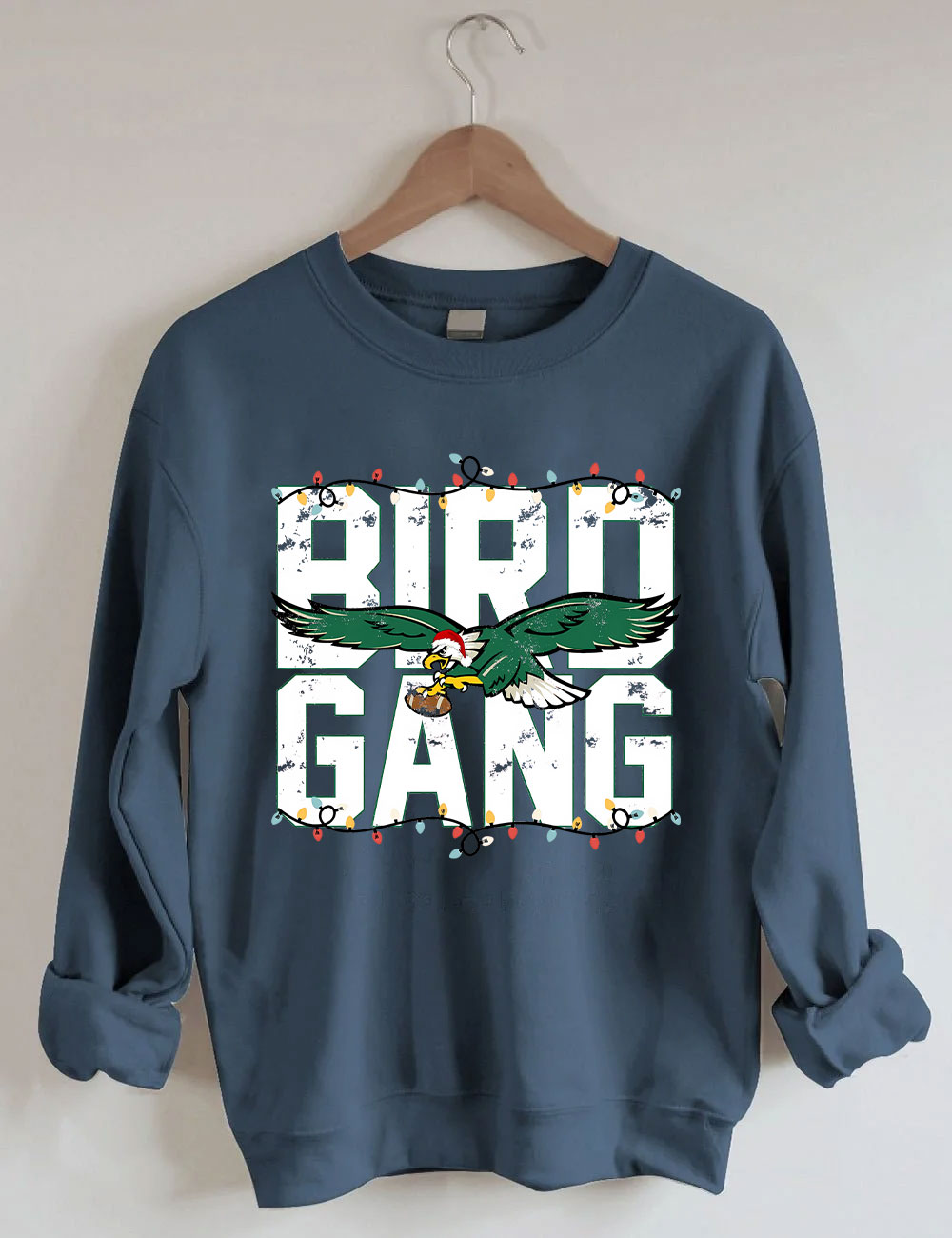 Philadelphia Bird Gang Christmas Football Sweatshirt