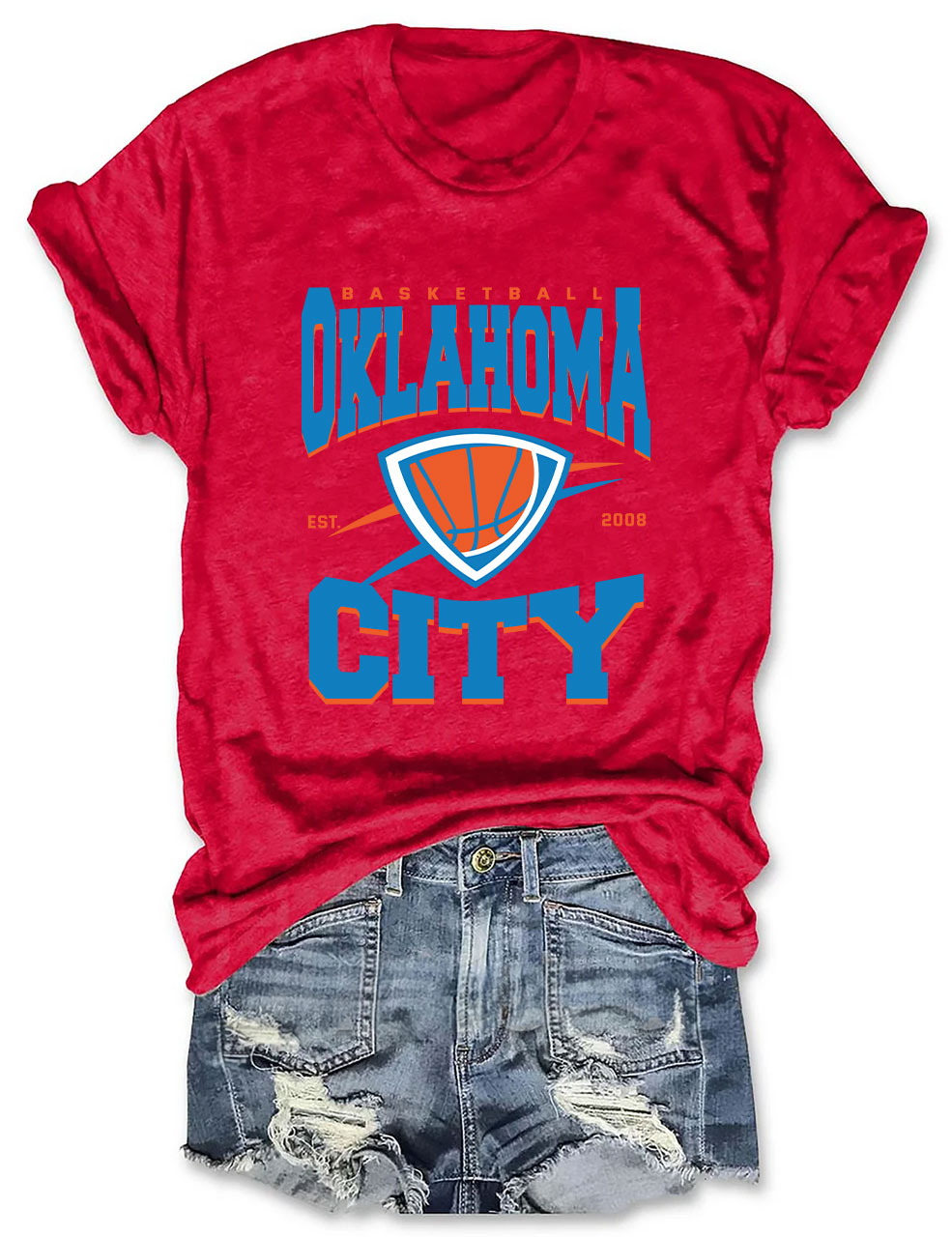 Oklahoma City Basketball T-Shirt
