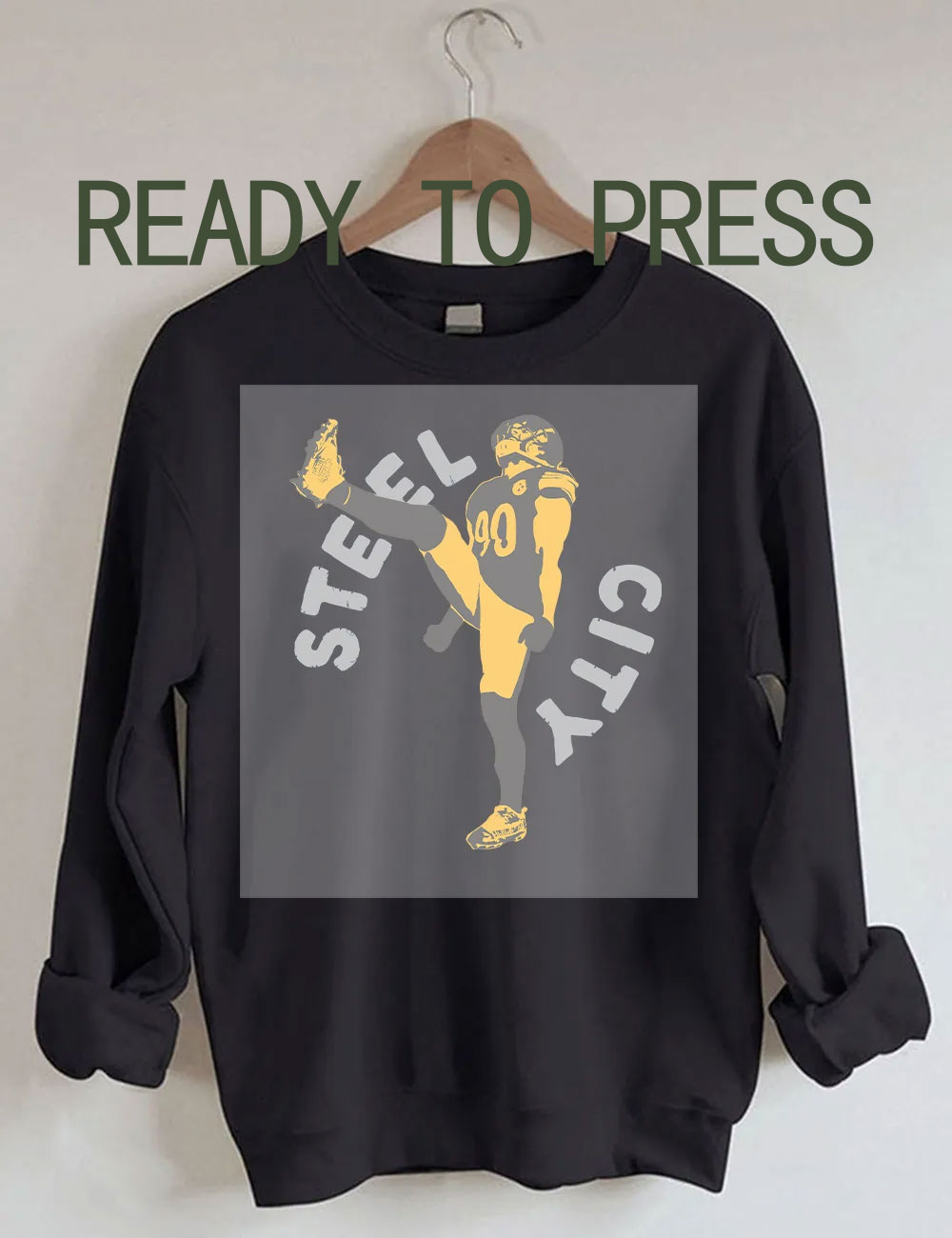 Pittsburgh Steelers Football DTF Heat Transfer