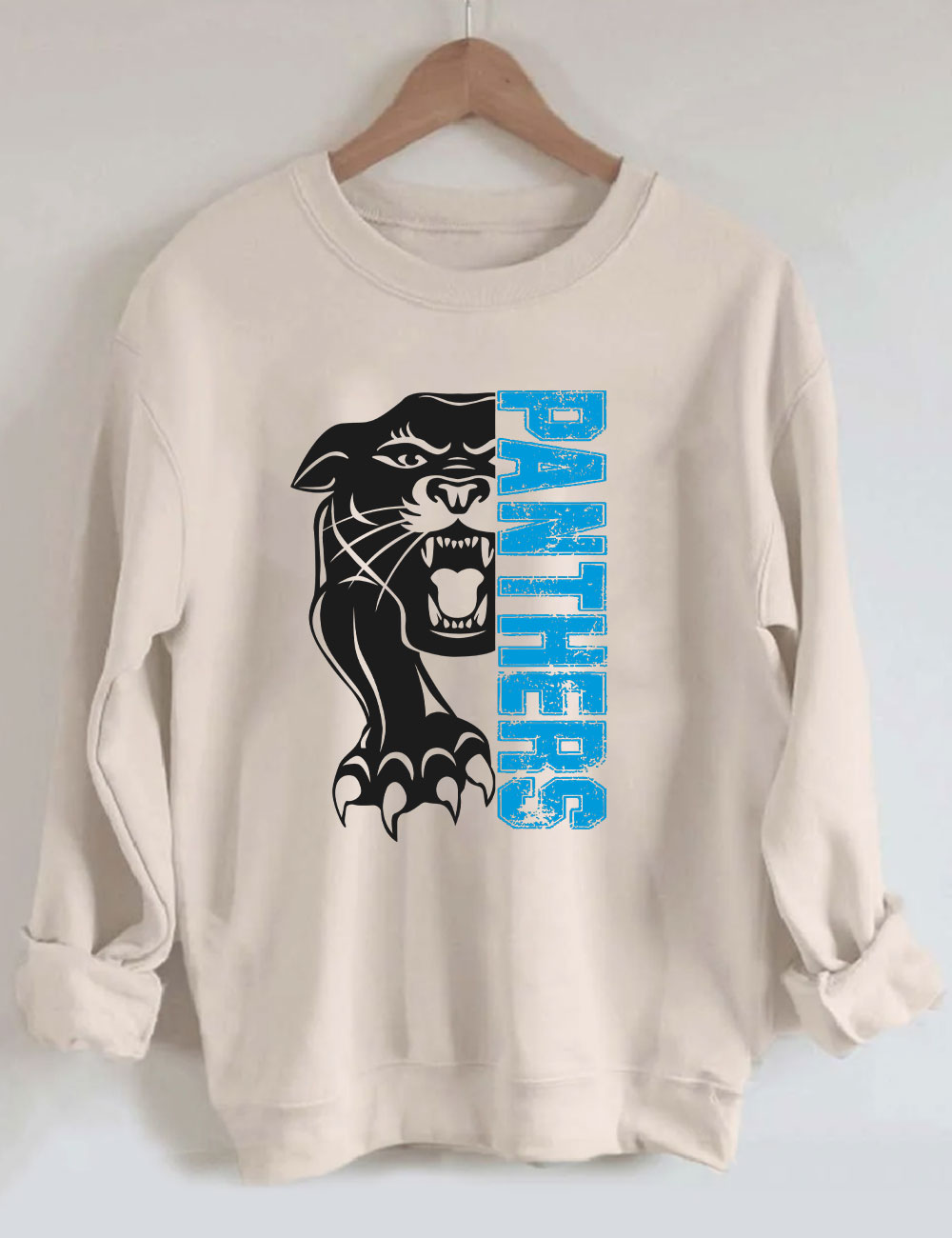 Black Panther Football Sweatshirt