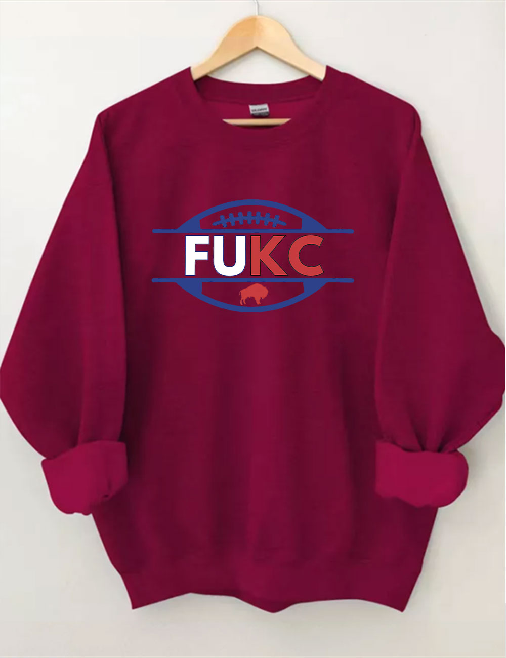 FUKC the Chiefs Buffalo Football Sweatshirt