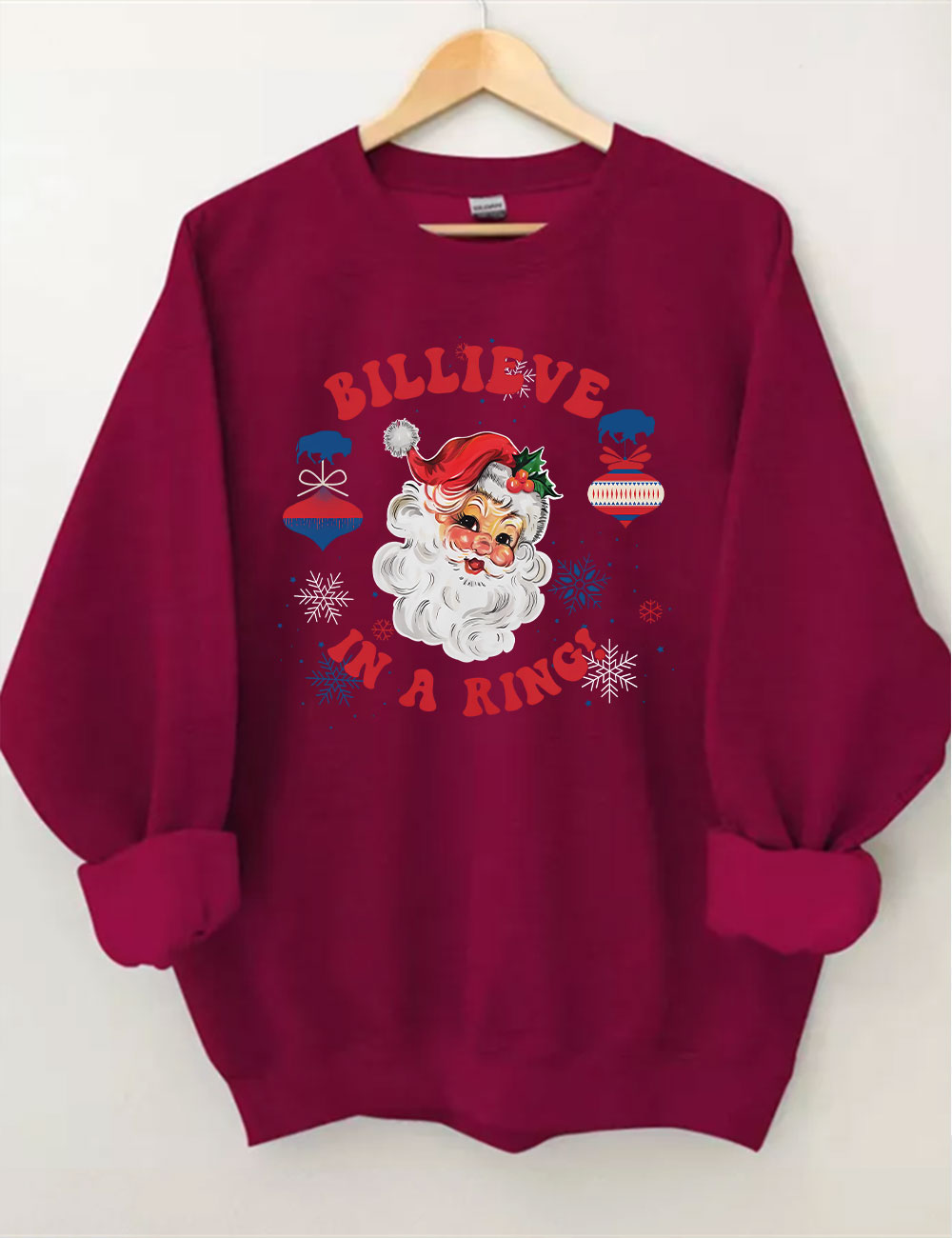 Billieve Buffalo Christmas Sweatshirt