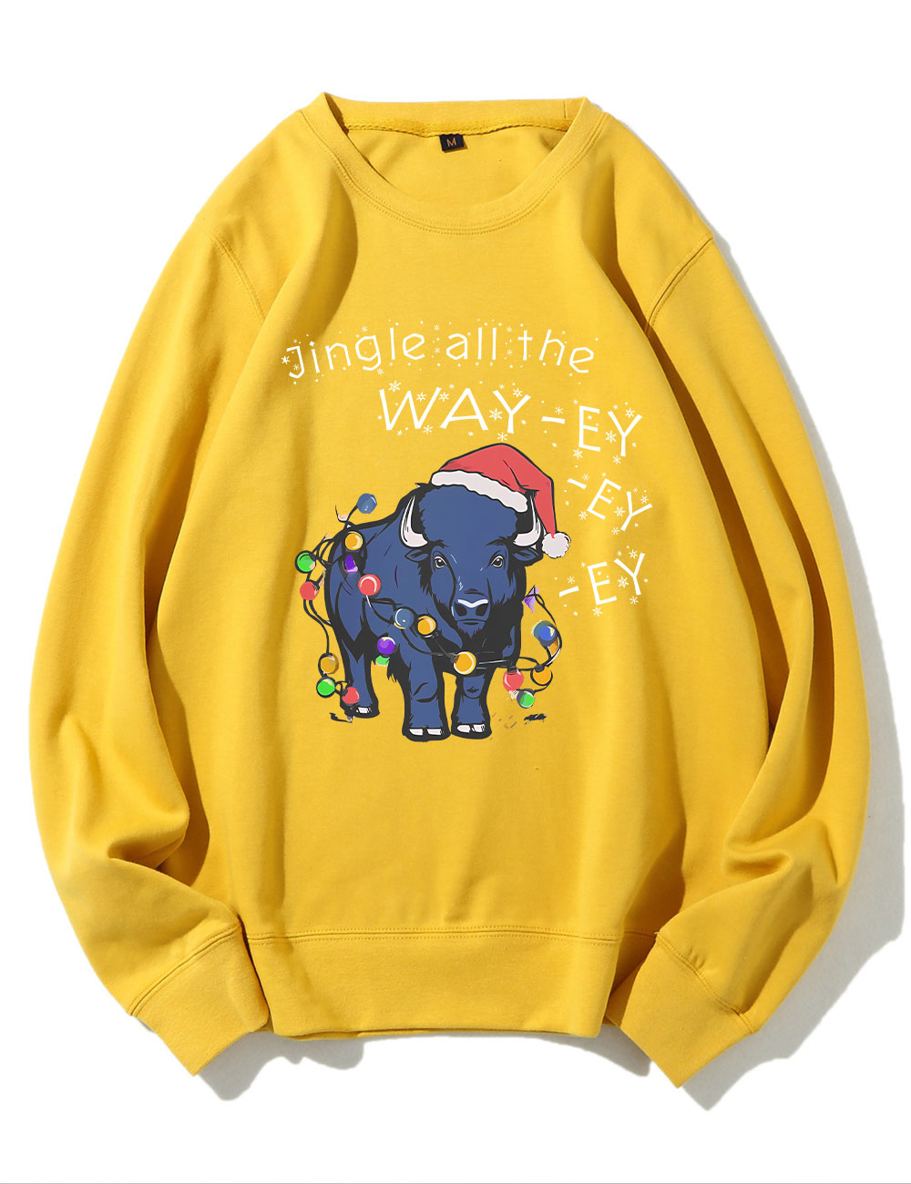 Jingle all the Way-ey-ey-ey Buffalo Bills Christmas Sweatshirt