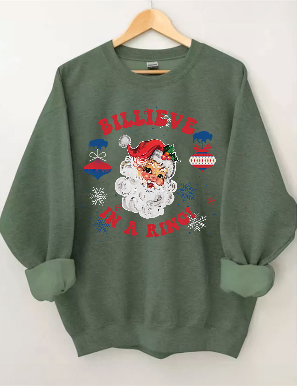 Billieve Buffalo Christmas Sweatshirt
