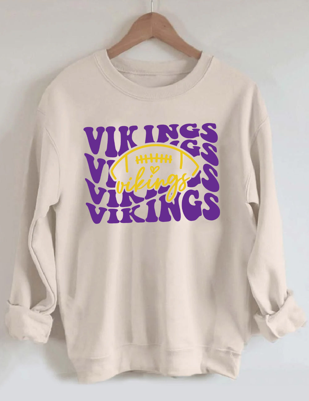 Vikings Football School Team Sweatshirt