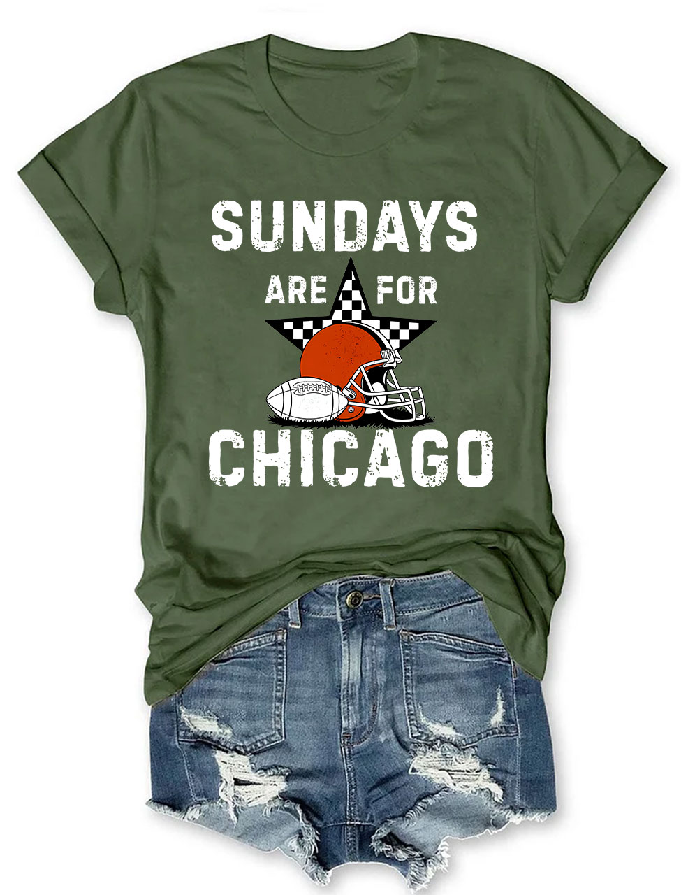 Sundays Are For Chicago Football T-shirt