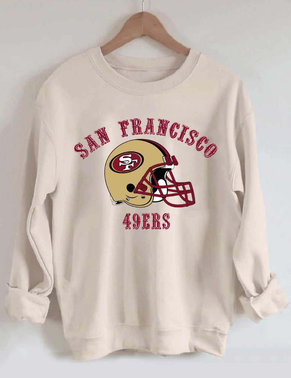 49ERS San Francisco Football Letters Sweatshirt