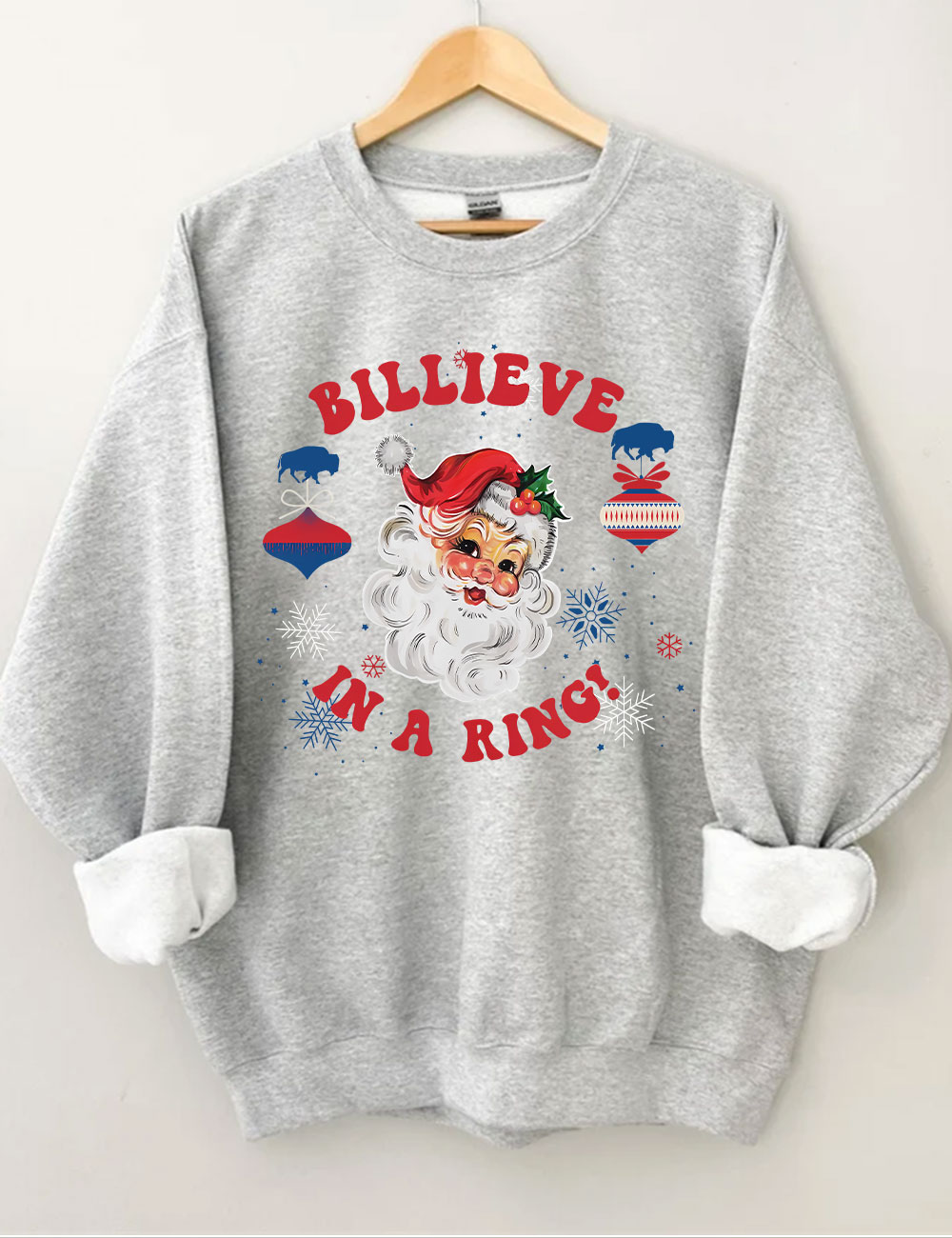 Billieve Buffalo Christmas Sweatshirt