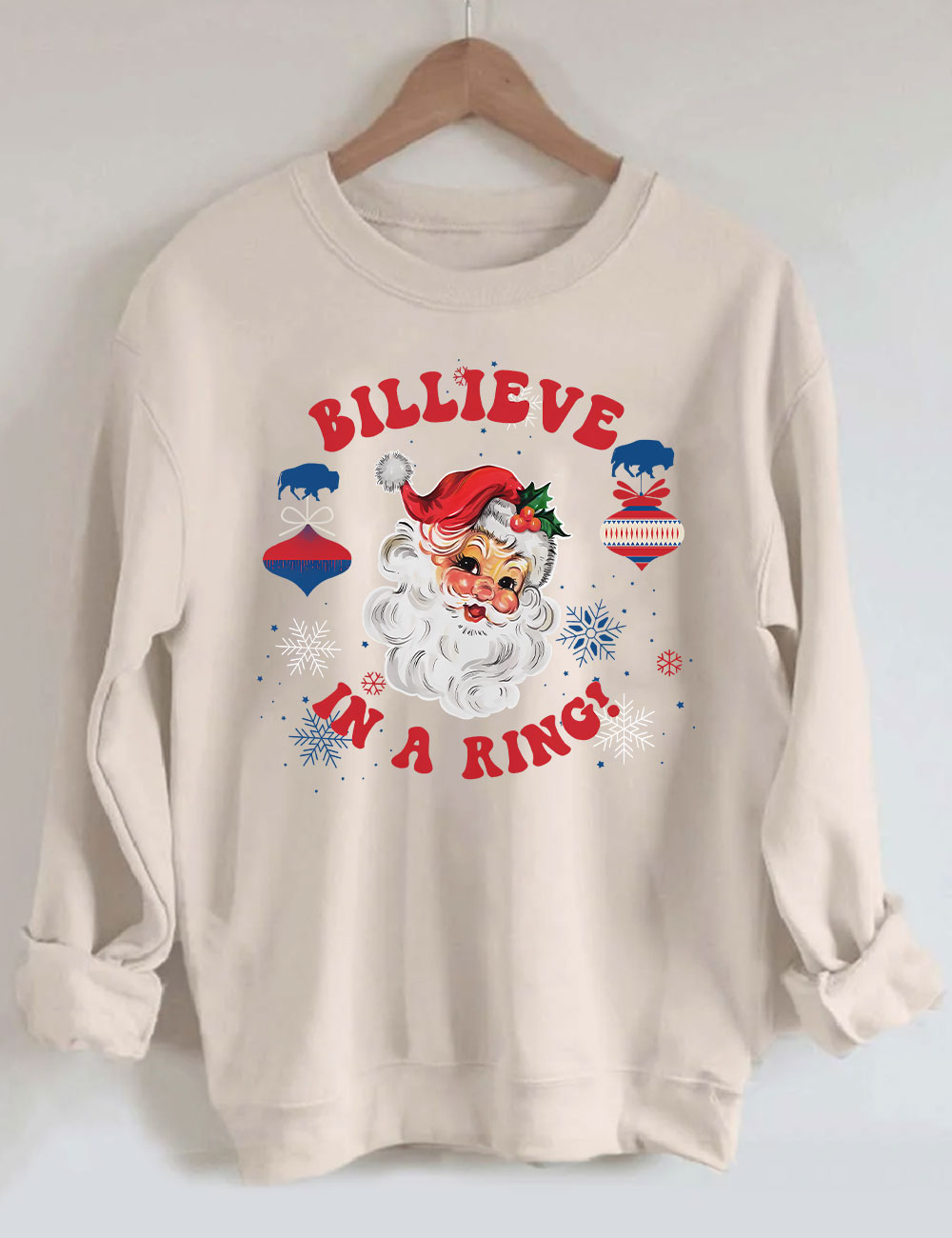 Billieve Buffalo Christmas Sweatshirt