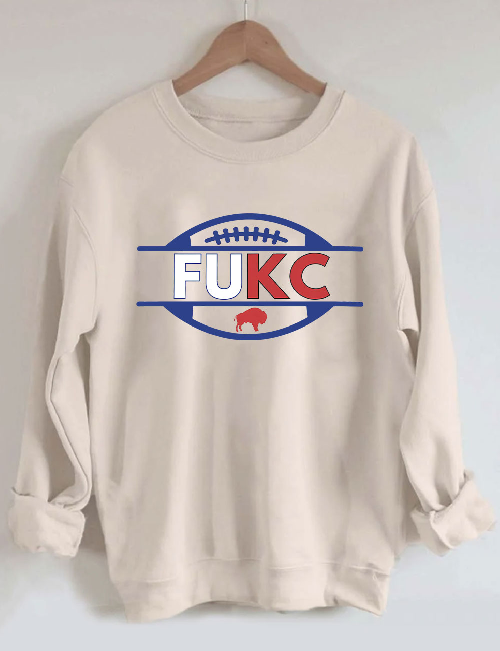 FUKC the Chiefs Buffalo Football Sweatshirt