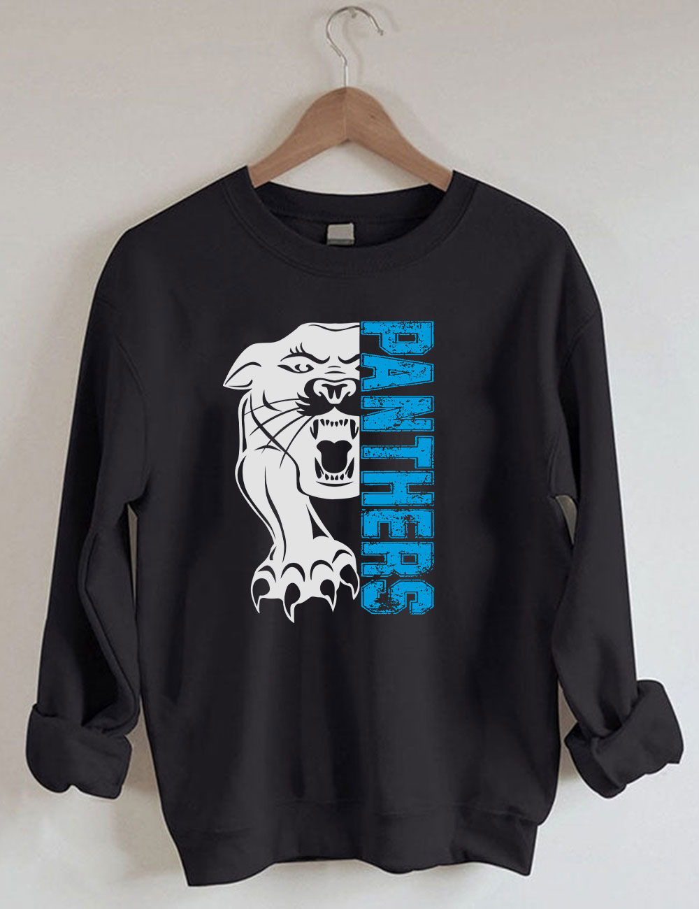 Black Panther Football Sweatshirt