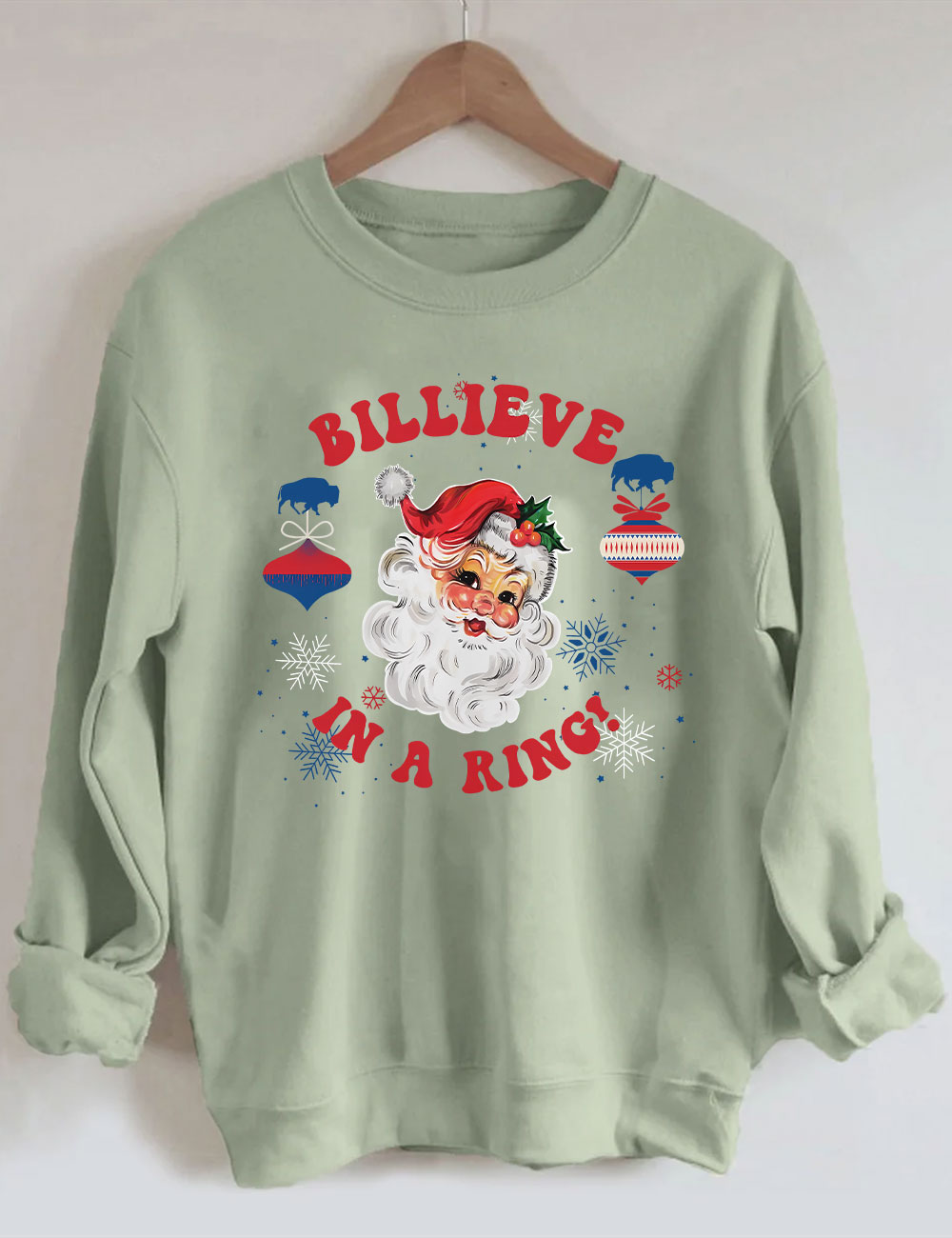 Billieve Buffalo Christmas Sweatshirt